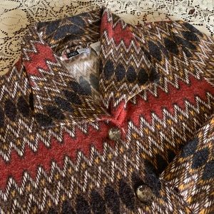 Ying Yang Boho Tribal Cardigan-L